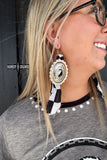 Concho Rodeo Earrings - Dixies Western Wear 