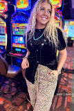 BLACK Vallejo Velvet Button Up - Dixies Western Wear 