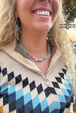 DS Rockin' With Turquoise Necklace - Dixies Western Wear 