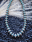 Hot Shot Navajo Style Pearl Fashion Necklace