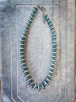Hot Shot Navajo Style Pearl Fashion Necklace