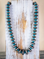 Hot Shot Navajo Style Pearl Fashion Necklace
