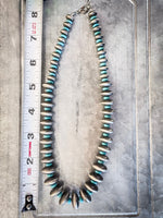 Hot Shot Navajo Style Pearl Fashion Necklace
