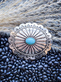 West Mesa Fashion Belt Buckle - Silver
