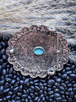 West Mesa Fashion Belt Buckle - Silver