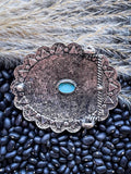 West Mesa Fashion Belt Buckle - Silver