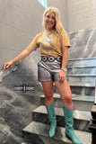 Marfa Metallic Shorts - Dixies Western Wear 