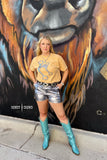 Marfa Metallic Shorts - Dixies Western Wear 