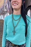 Cowgirl Cross Necklace - Dixies Western Wear 