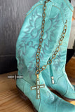 Cowgirl Cross Necklace - Dixies Western Wear 