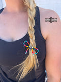 Sunset Bow Hair Clip - Dixies Western Wear 