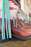 Tejas Teardrop Earrings - Dixies Western Wear 
