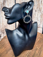 Tess Ball Round Fashion Stud Dangle Earrings
