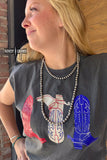 Painted Smoke Necklace - Dixies Western Wear 