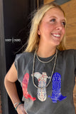 Painted Smoke Necklace - Dixies Western Wear 