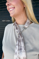 Snazzy Snaffle Scarf Slide
