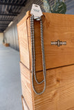DS Buckaroo Pearl Necklace - Dixies Western Wear 