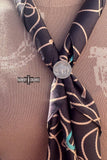 Buffalo Thunder Scarf Slide - Dixies Western Wear 