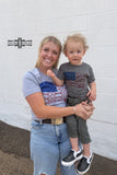Bit of Freedom Tee- GRAY - Dixies Western Wear 