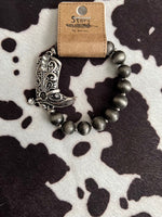 Faux Navajo Pearl Bracelets - Multi