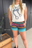 Serape Sunset Shorts - Dixies Western Wear 