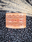 Sundown Ridge Tooled Leather Bracelet