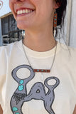 Turquoise Trail NECKLACE - Dixies Western Wear 