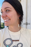 Turquoise Trail EARRINGS - Dixies Western Wear 
