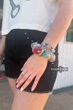Serape Smoke Scrunchie - Dixies Western Wear 