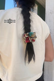 Serape Smoke Scrunchie - Dixies Western Wear 