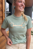 DS Metallic Bit Tee - Dixies Western Wear 