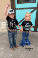 BROWN- Rowdy Kid Tee