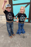 BROWN- Rowdy Kid Tee