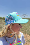 Neon Boot Stitch CAP - Dixies Western Wear 