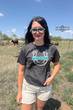 DS TURQUOISE Lucky Rodeo Tee