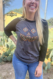 DS Howdy Halloween RAGLAN - Dixies Western Wear 