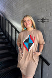 Alamosa Aztec Dress - Dixies Western Wear 