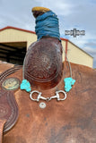 DS Turquoise Bit Necklace - Dixies Western Wear 