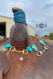 DS Turquoise Bit Necklace - Dixies Western Wear 