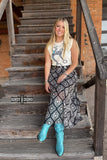 DS A Bit Ranchy Tank- CREAM - Dixies Western Wear 