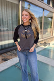 DS Howdy Halloween RAGLAN - Dixies Western Wear 