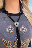DS Heart Breaker Necklace - Dixies Western Wear 