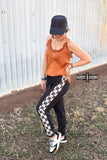 Checkered Craze Joggers - Dixies Western Wear 