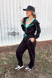 Turquoise Nights Jumpsuit - Dixies Western Wear 