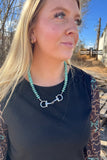 DS Buckin' Bit Necklace - Dixies Western Wear 
