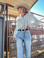 The Jessie Suede Concho Belt in Black