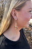 DS Fearless Bit Earrings - Dixies Western Wear 