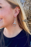 DS Fearless Bit Earrings - Dixies Western Wear 