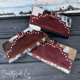 Loretta Cowhide Wallet - Dixies Western Wear 