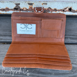 Loretta Cowhide Wallet - Dixies Western Wear 